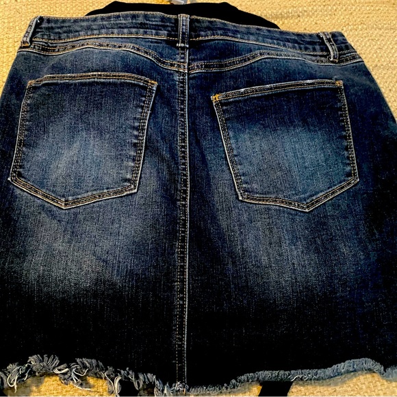 Rewash dressed denim skirt - Picture 5 of 6